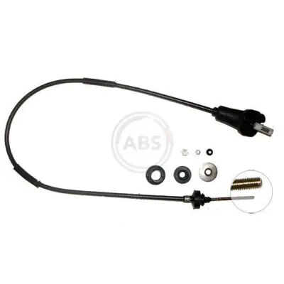 Cable de accionamiento, accionamiento del embrague A.B.S. K23330 Lujoso